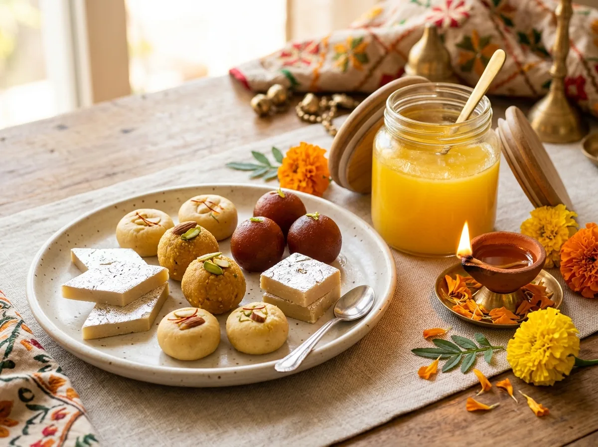 Diwali Sweets in Ghee