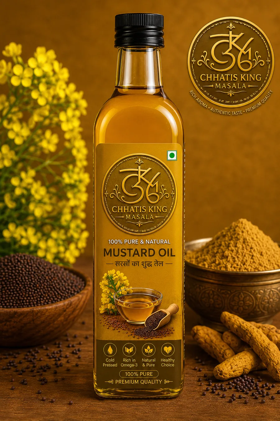 Chhatis King Mustard Oil